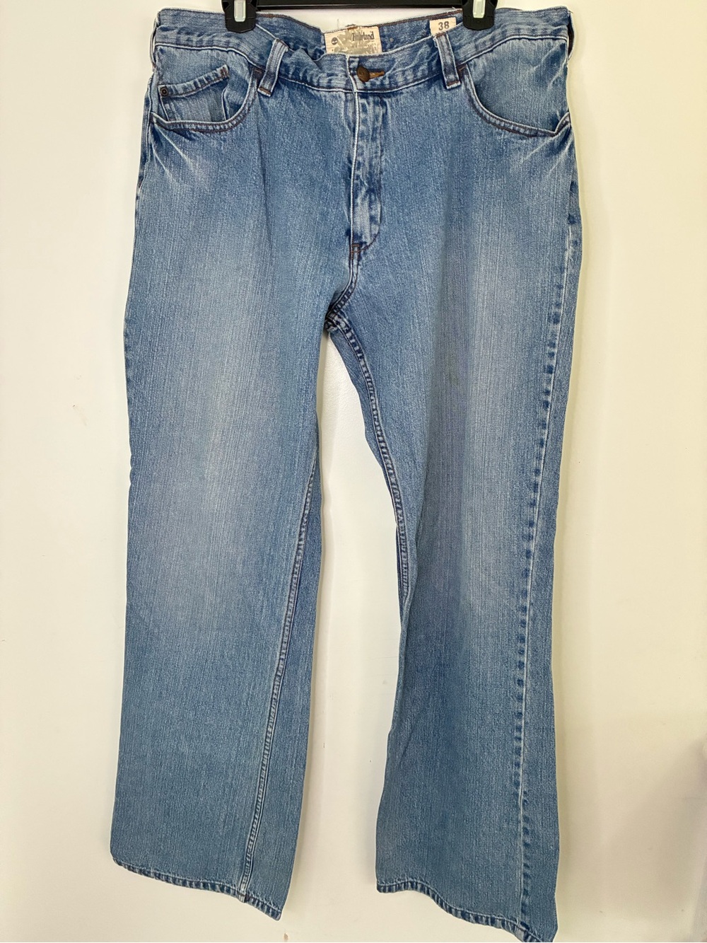 Vintage Timberland Light Wash Rugged Relaxed Fit Jeans